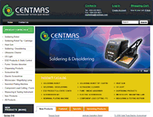 Tablet Screenshot of centmas.com